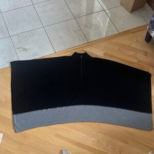 lululemon athletica Black and Gray Poncho